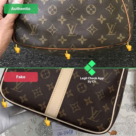 how to spot a fake louis vuitton keepall|authentic louis vuitton label.